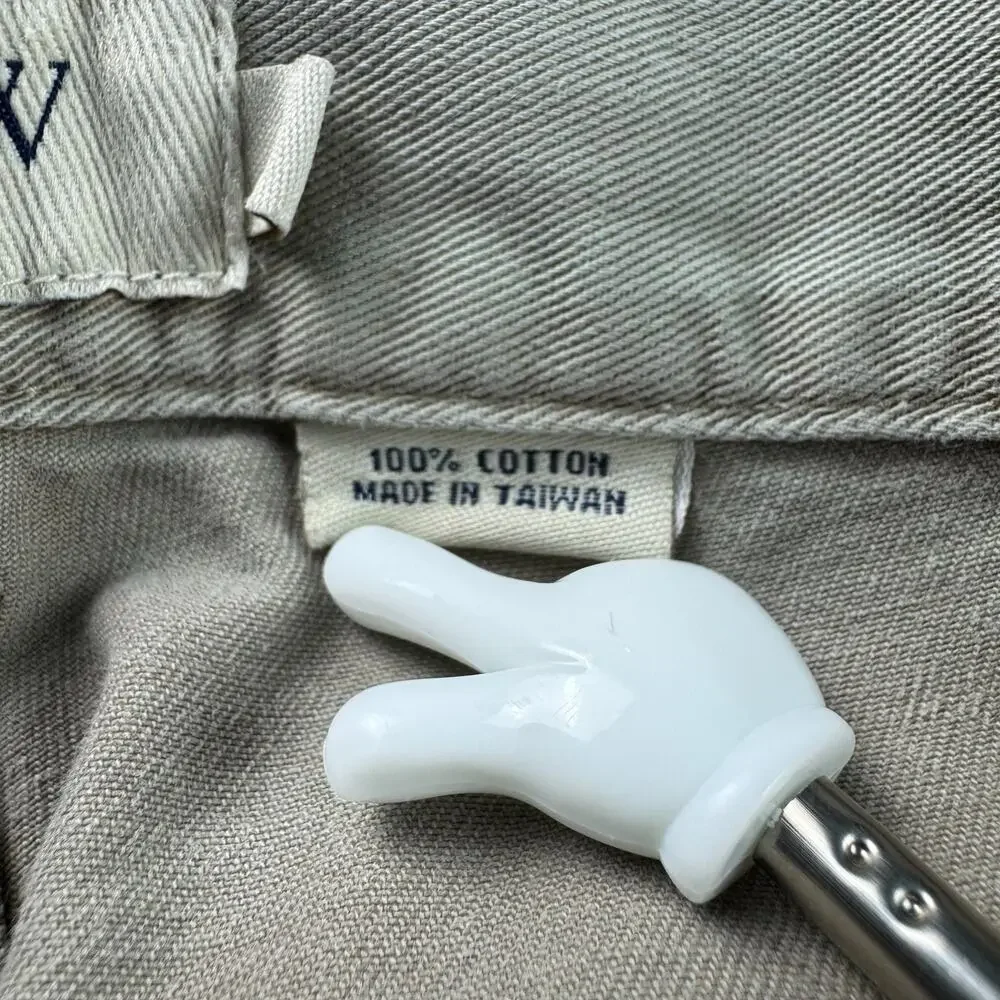 Vintage J.Crew Cargo Shorts Men's 32 Fits 30 Khaki Utility Made in Taiwan